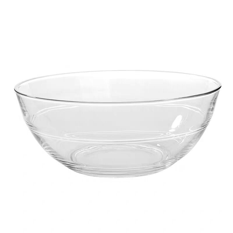Lizun Clear Glass Vegetable Salad Bowl Set Single Japanese Style Lead-Free Glass Bowl Household Soup Bowl Fruit Bowl Wholesale