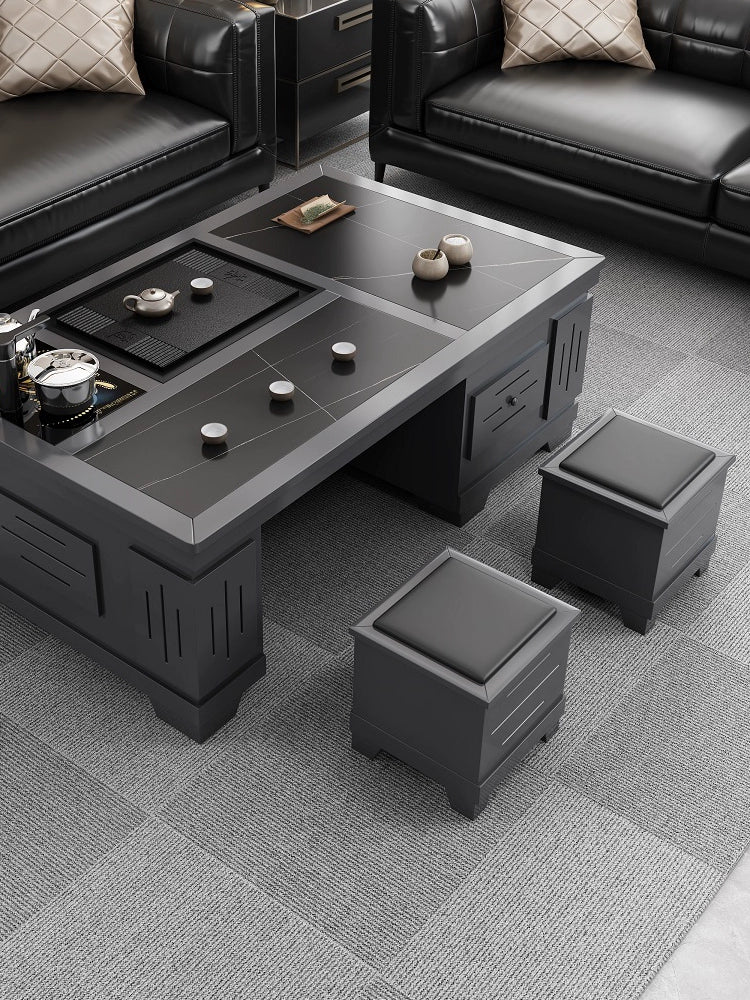 End table and chair tea set