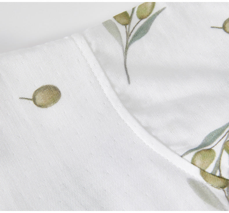 Silk gauze hayi, summer baby onesie, thin air-conditioned clothes, newborn baby girls, monk clothes, short-sleeved climbing clothes