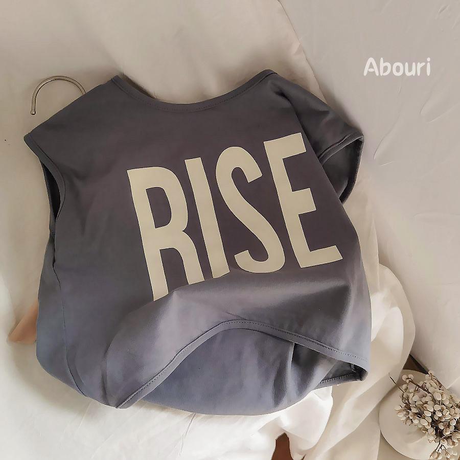 Super Korean Boys and Girls Printed Raglan Sleeve T-Shirt Baby Sleeveless Vest 2024 Summer Dress