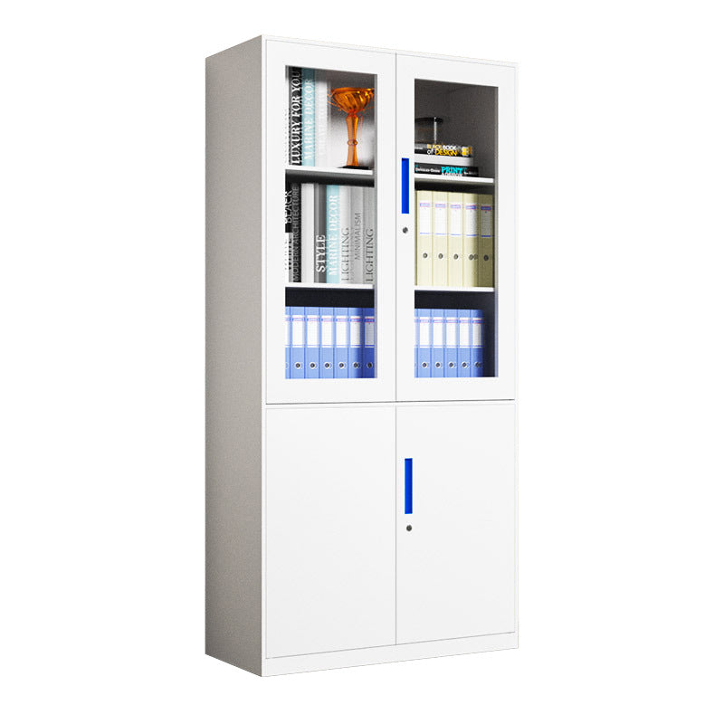 Narrow-sided color filing cabinet Office information financial voucher cabinet Disassembly and assembly of iron filing cabinet manufacturers wholesale