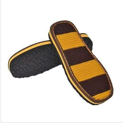 Ruzi cow embroidered soles spring, autumn and winter DIY hand-woven crystal bottom cow tendon sole slippers wear-resistant anti-slip protection