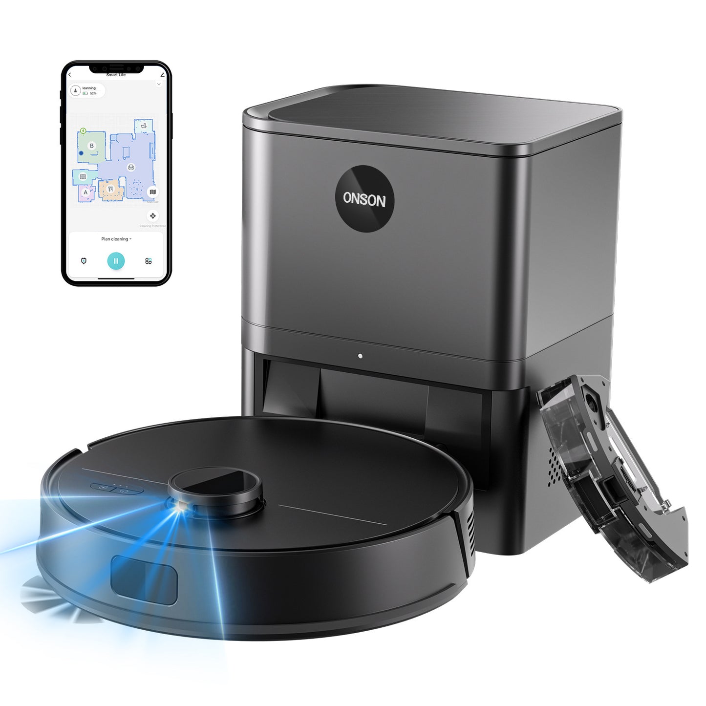 Self-cleaning sweeping robot vacuum cleaner X20 sweeping suction and mopping three-in-one climbing mat automatically recharges water loading and unloading