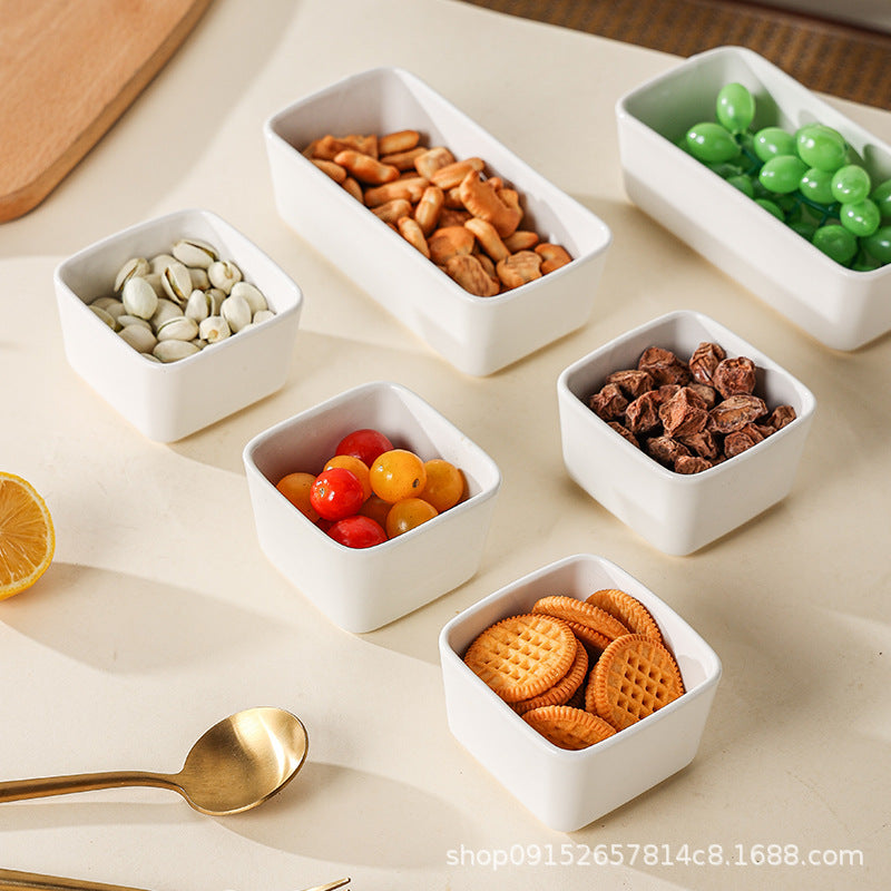 A piece of daifa ceramic small steamed bowl, snack bowl, hot pot dipping sauce bowl, steamed vegetable dessert, steamed egg, household snack plate