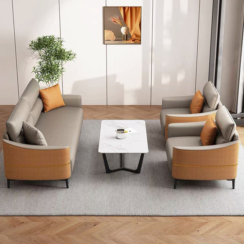 Office sofa simple, modern and fashionable, casual business, office, reception, lounge area, coffee table combination