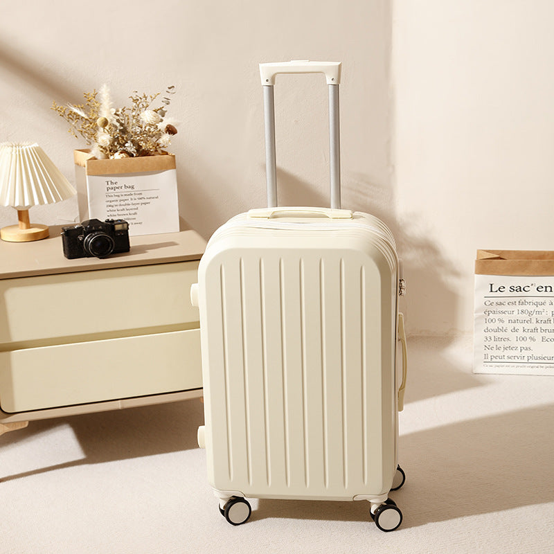 Suitcase 20 inch multifunctional suitcase with cup holder female 24 inch student lockbox spinner trolley case wholesale