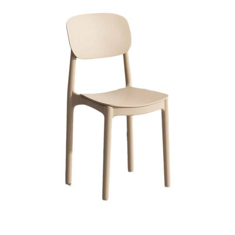 Thickened plastic dining chair