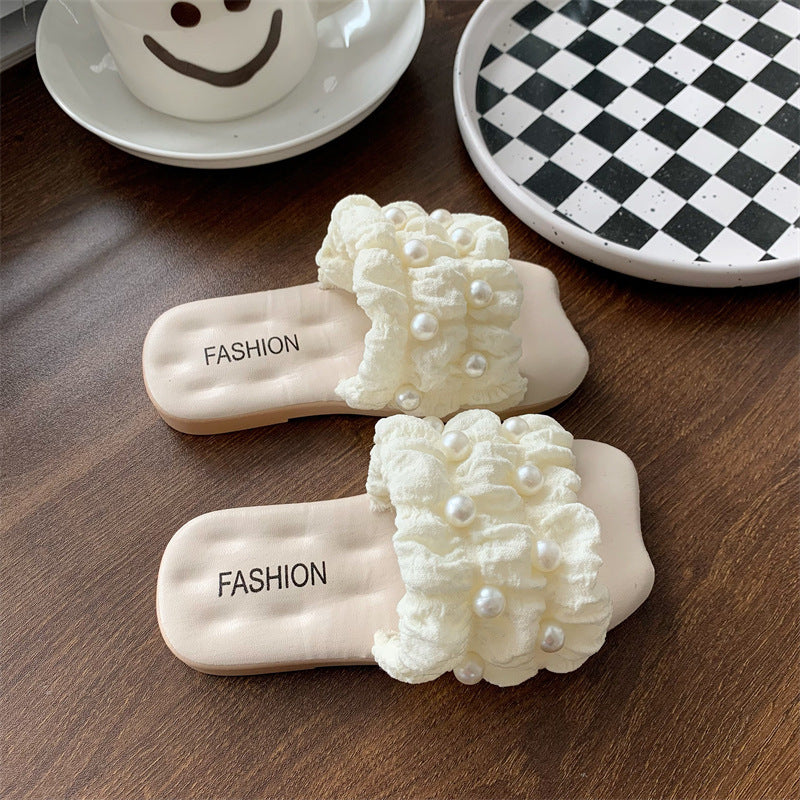 Children's slippers, new little princess, fairy style, soft soles, non-slip outside, with skirts, versatile, casual and breathable, girls' sandals