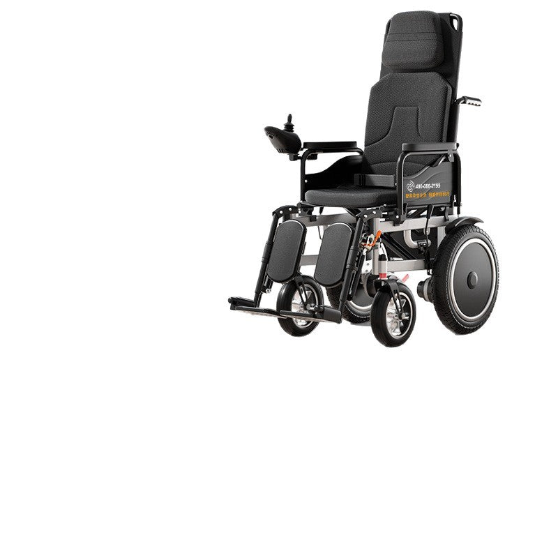 Electric wheelchair intelligent automatic lying elderly special elderly folding light four-wheel scooter