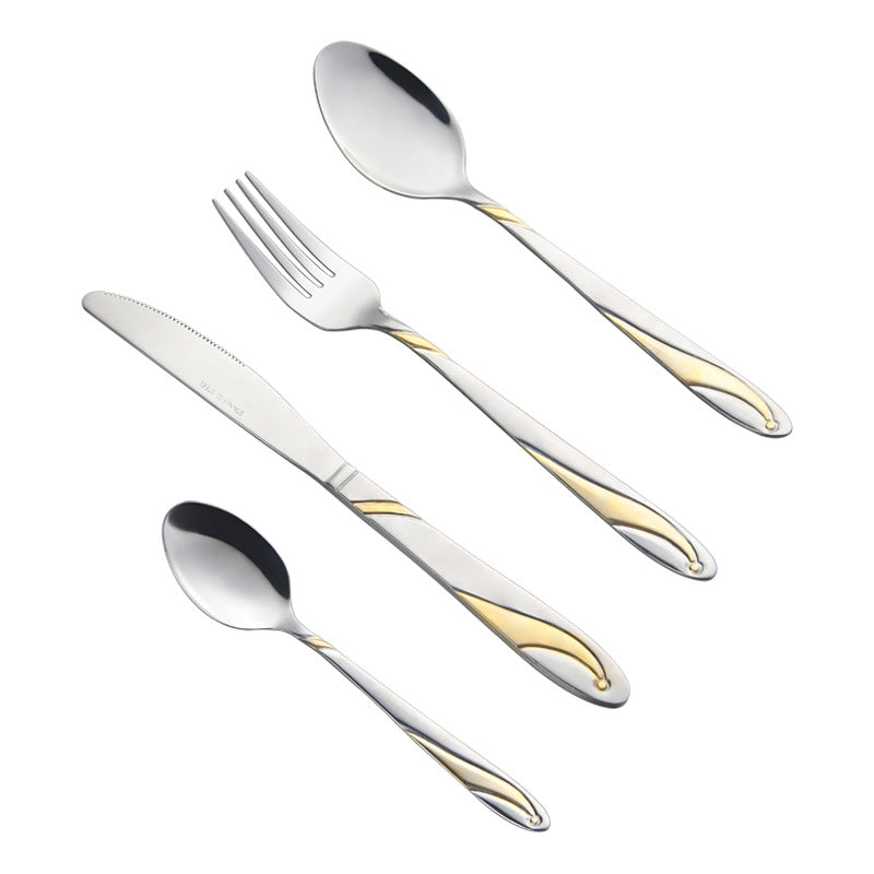 Stainless steel cutlery spoon fork