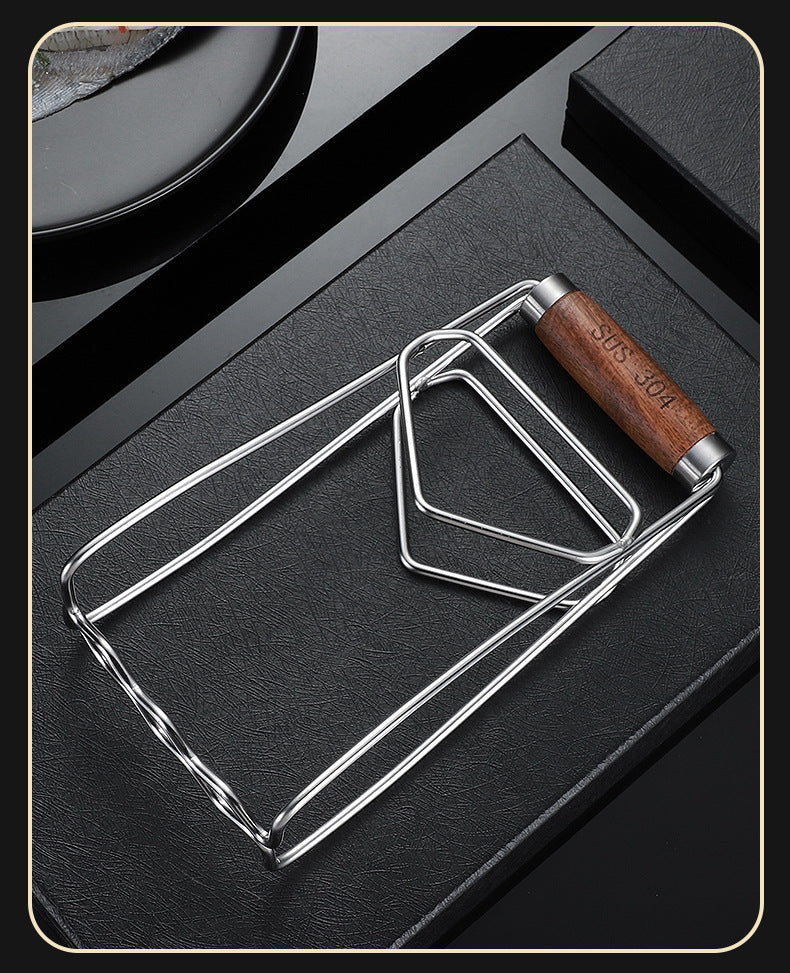 304 stainless steel anti-scald clip kitchen multi-function plate lifter household dish clamp vegetable clamp casserole anti-slip clip