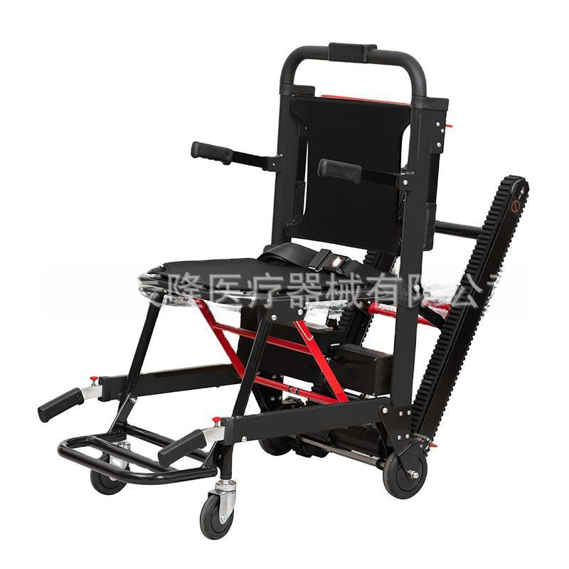 Aluminum alloy crawler up and down stairs climbing wheelchair single controllable export best-selling model