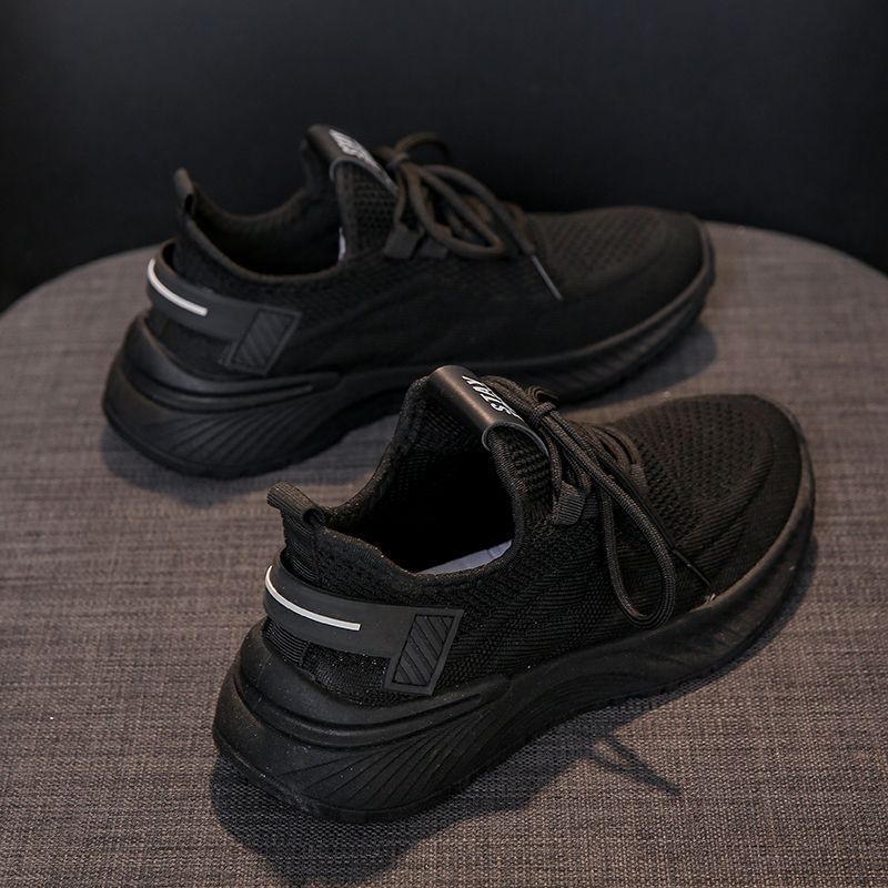Coconut sneakers women's 2024 new summer fly woven mesh breathable mesh shoes casual soft soled gym running shoes
