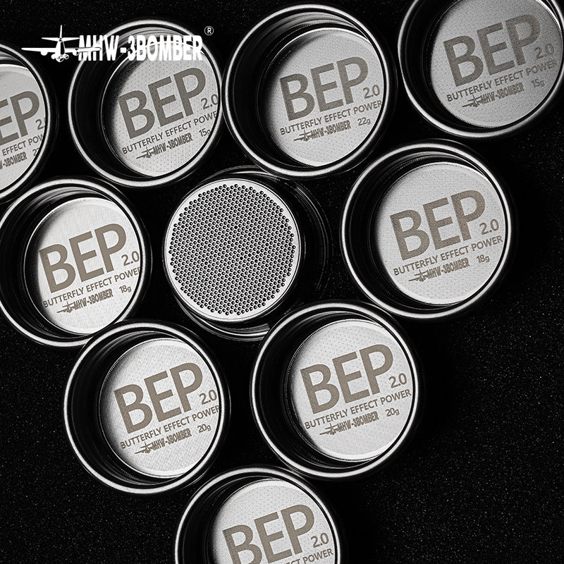 MHW-3BOMBER bomber BEP butterfly powder bowl double-layer precision powder bowl 58mm espresso machine accessories
