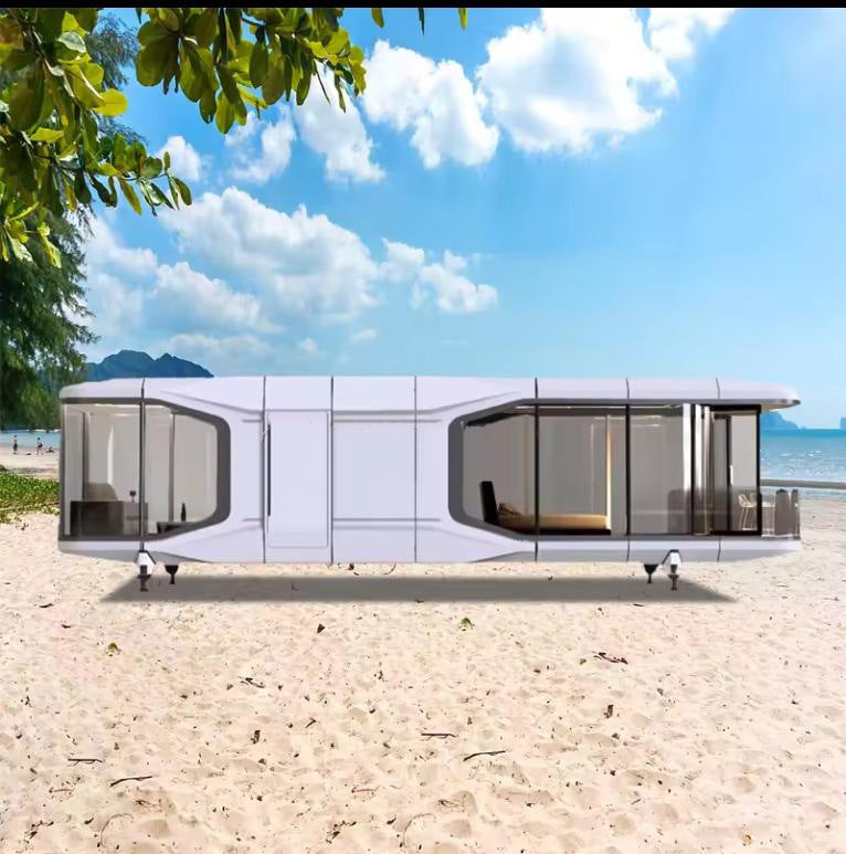 High quality space capsule, modern module cabin, scenic area, hotel accommodation, integrated house, luxury miniature landscape capsule house