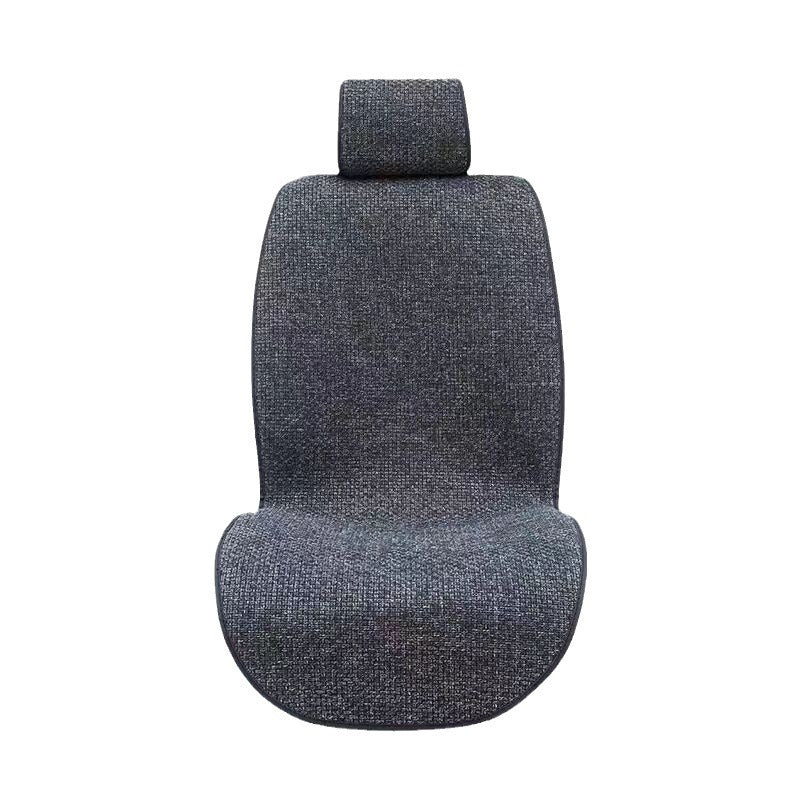 4S store car seat cushion four seasons universal linen breathable cotton linen special semi-pack seat cushion trolley seat cover seat cover