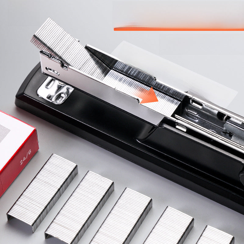 Deli 0425 stapler medium binding 12th large book staple can nail 20 pages of paper student office stationery