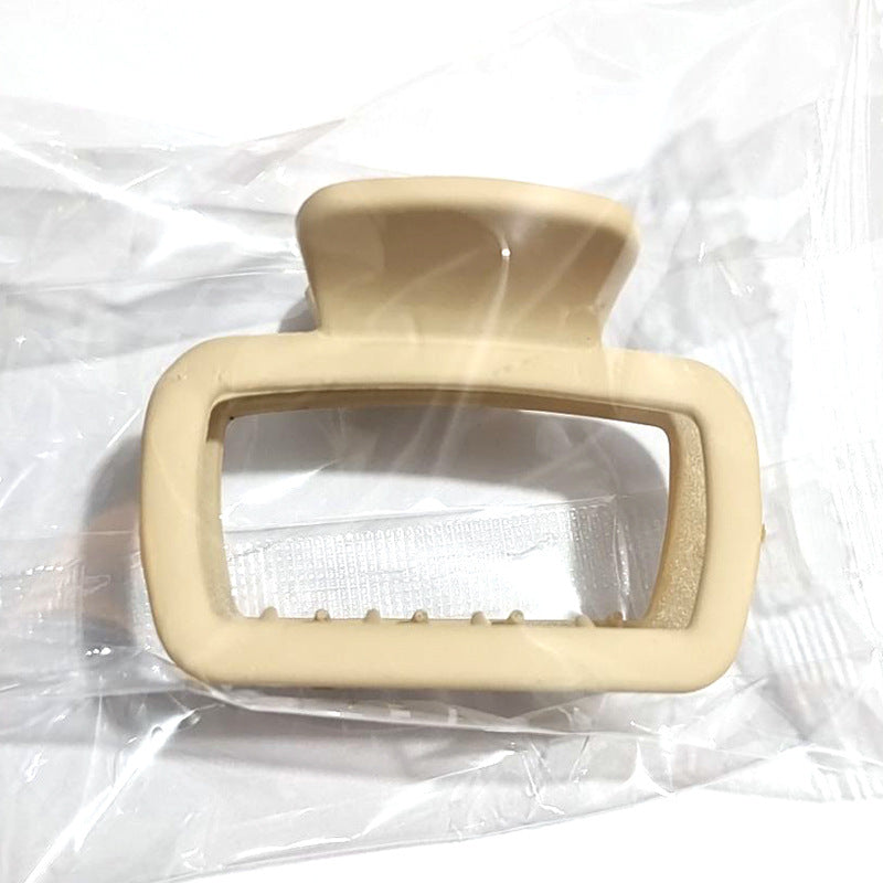 square small grab clip women's new hair grab back of the head pan hairpin half tie hairpin shark clip headpiece wholesale