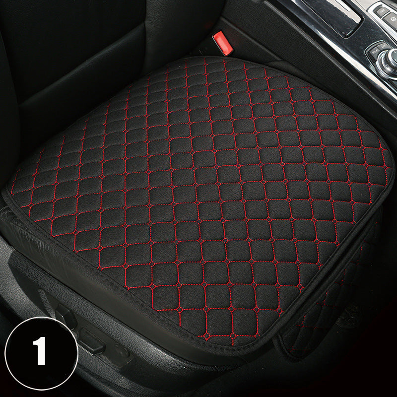 Linen car seat cushion General Motors seat cushion foreign trade popular car seat cover car seat cushion three-piece set of seat cushion