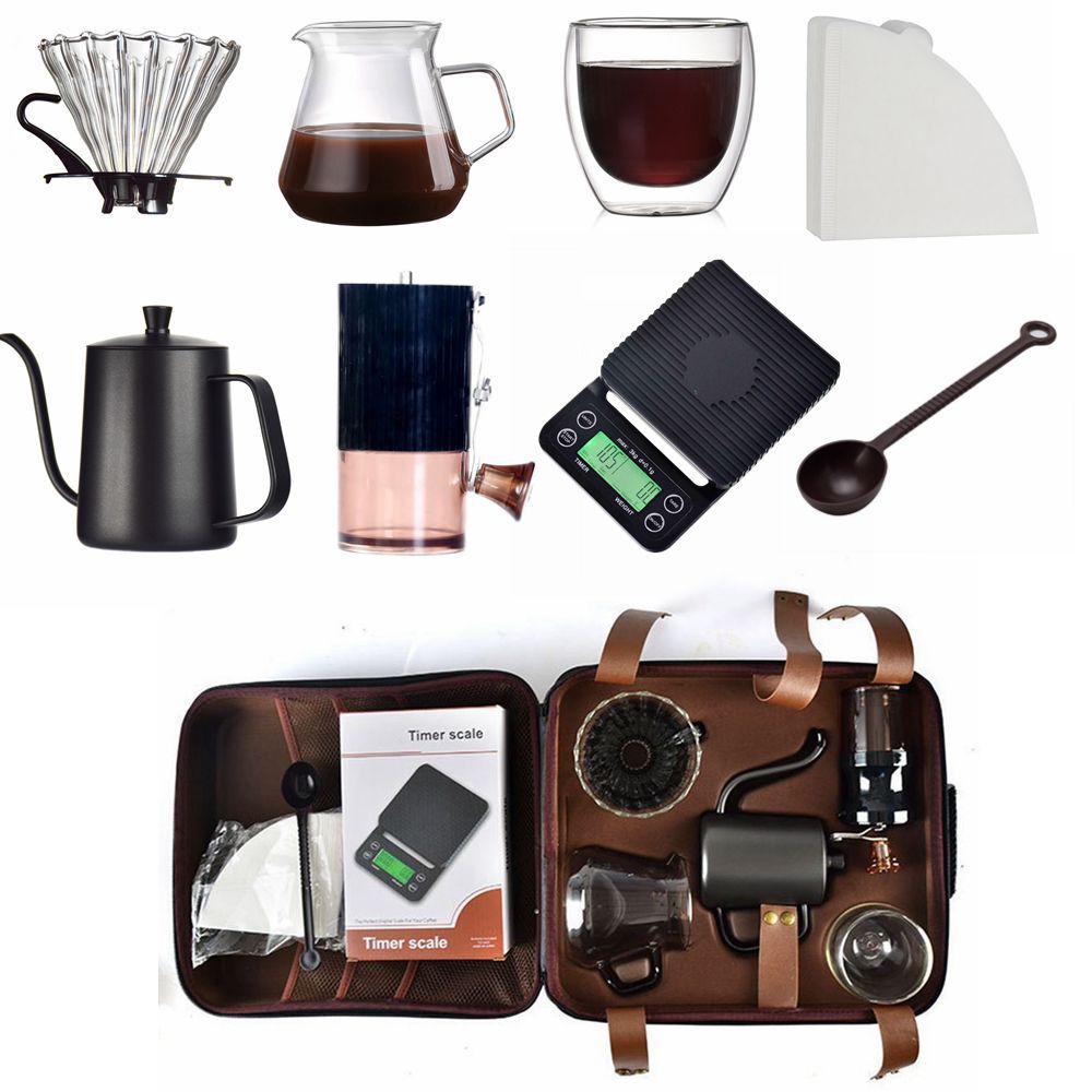 StorageTravel pour-over coffee pot set