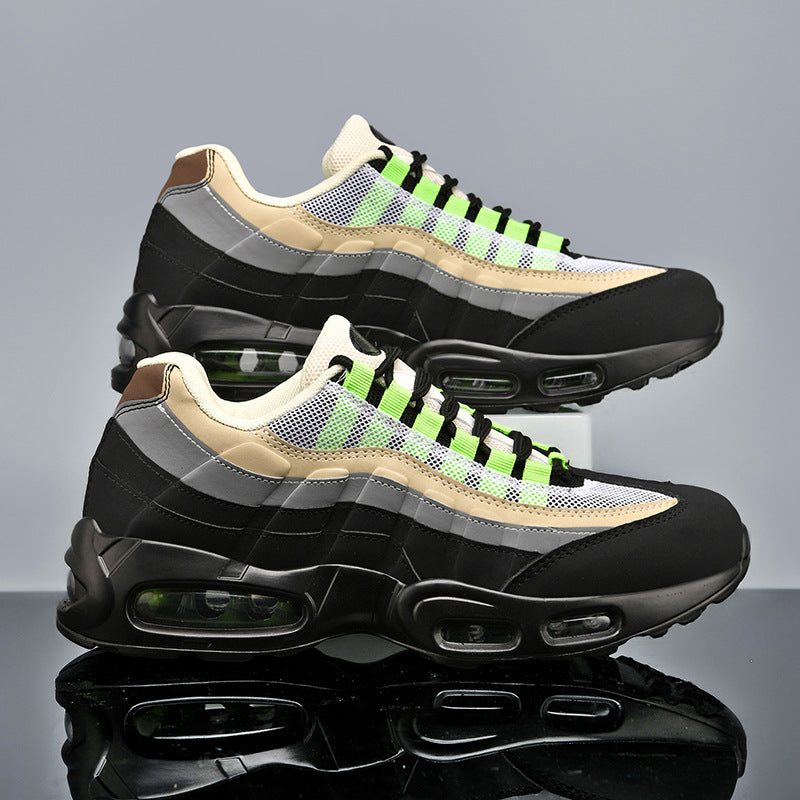 Cross-border new fashion sneakers, couple air cushions, versatile trendy shoes, men's breathable casual shoes, one drop delivery NK95