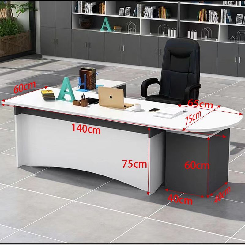 Boss desk chair combination manager supervisor simple modern office furniture executive desk executive desk computer desk