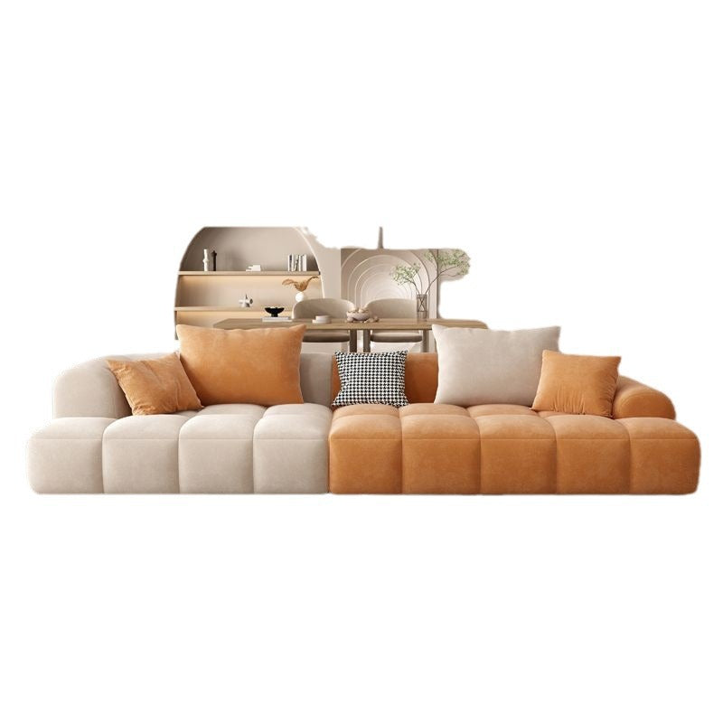 Italian minimalist fabric sofa