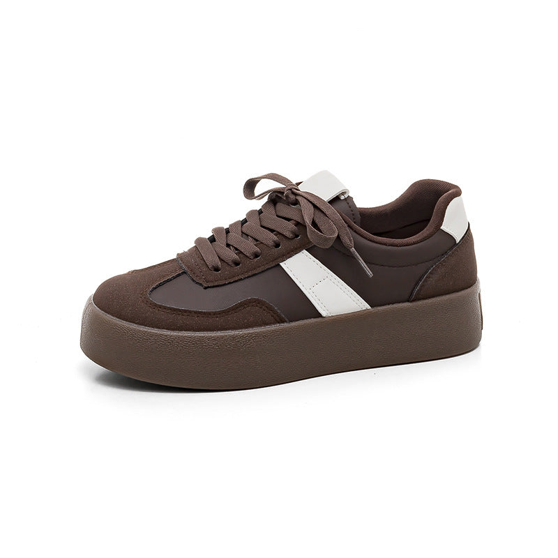 Couple shoes versatile casual little white shoes women's ins Korean version of men's and women's German training shoes flat shoes Forrest Gump shoes F8815
