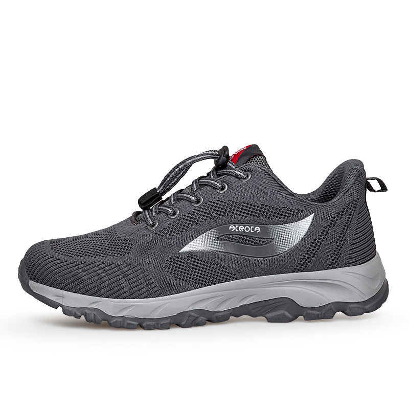 Spring new non-slip shoes for the elderly Middle and elderly walking shoes fashion lightweight shoes women's shoes mom shoes for men casual shoes