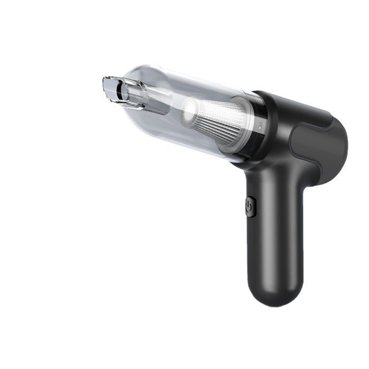 Strictly select the four-in-one car vacuum cleaner, the car wireless charging, the large suction power, the small blowing up and the dual-purpose portable model