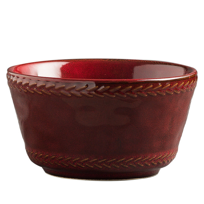 Underglaze color cloud mist rice bowl, Japanese bowl, high-quality bucket hat, ramen bowl, household delicate small bowl, eating bowl, vegetable bowl