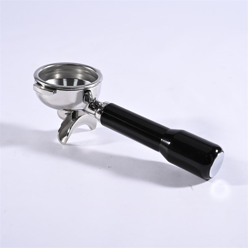 Stainless Steel Amphora 58mm Handle Double Spout Split E61 Universal Solid Wood Espresso Machine Handle