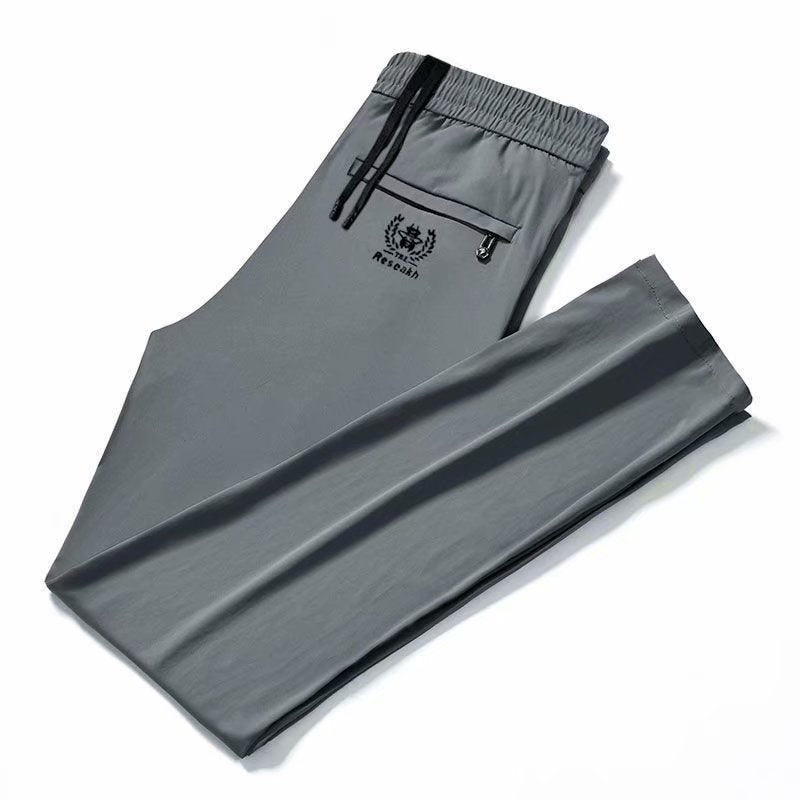 Casual trousers, men's spring and summer, Korean trend, pendant business suit pants, loose and versatile, men's straight-leg long pants
