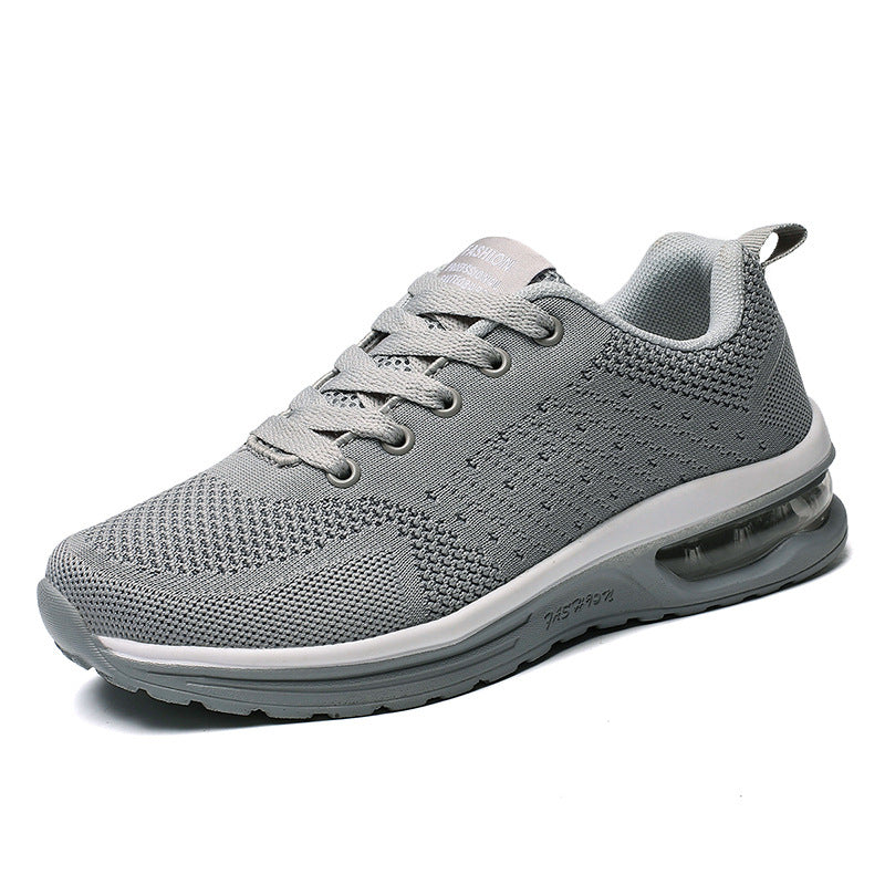 2024 New Casual Shoes Couples Outdoor Sneakers Breathable Mesh Shoes Air Cushion Sole Men's Shoes Couple Shoes Plus Size