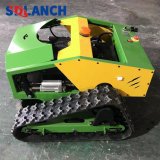 Portable waterproof robotic lawn mower equipped with AI technology to support autonomous mowing and edge trimming