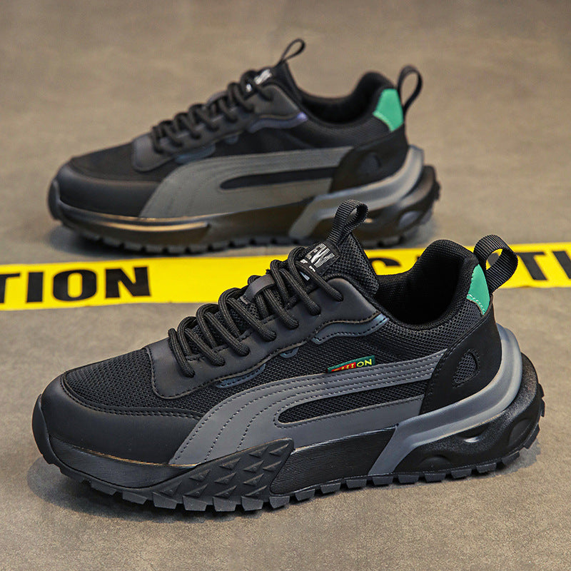 Live Explosive Men's Shoes 2024 New Men's Mesh Sneakers Breathable Casual Running Shoes