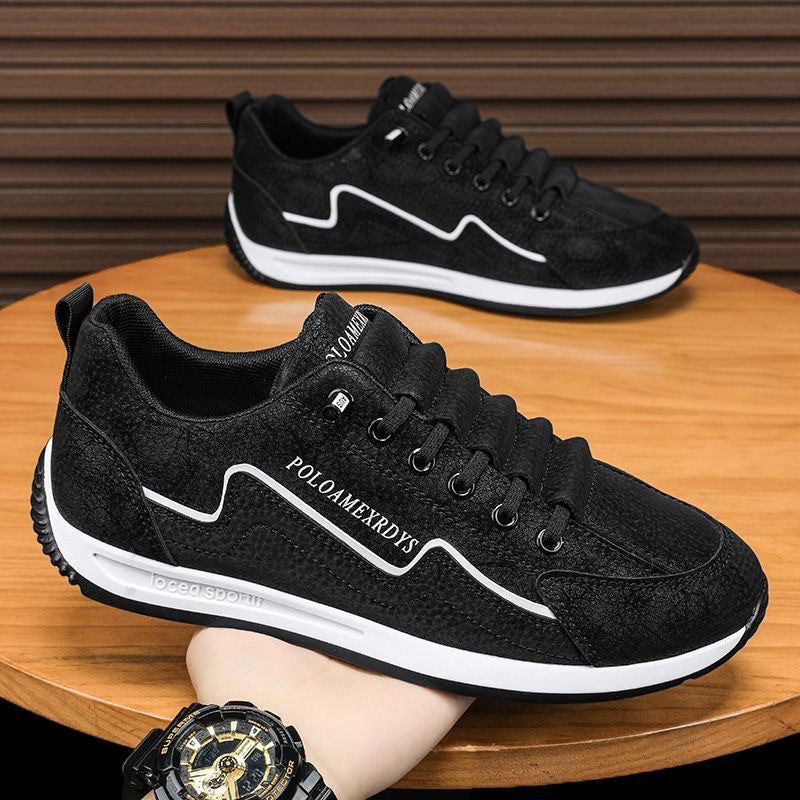Men's shoes with a sense of luxury, new soft-soled running, versatile casual sports shoes, men's comfortable and popular sneakers