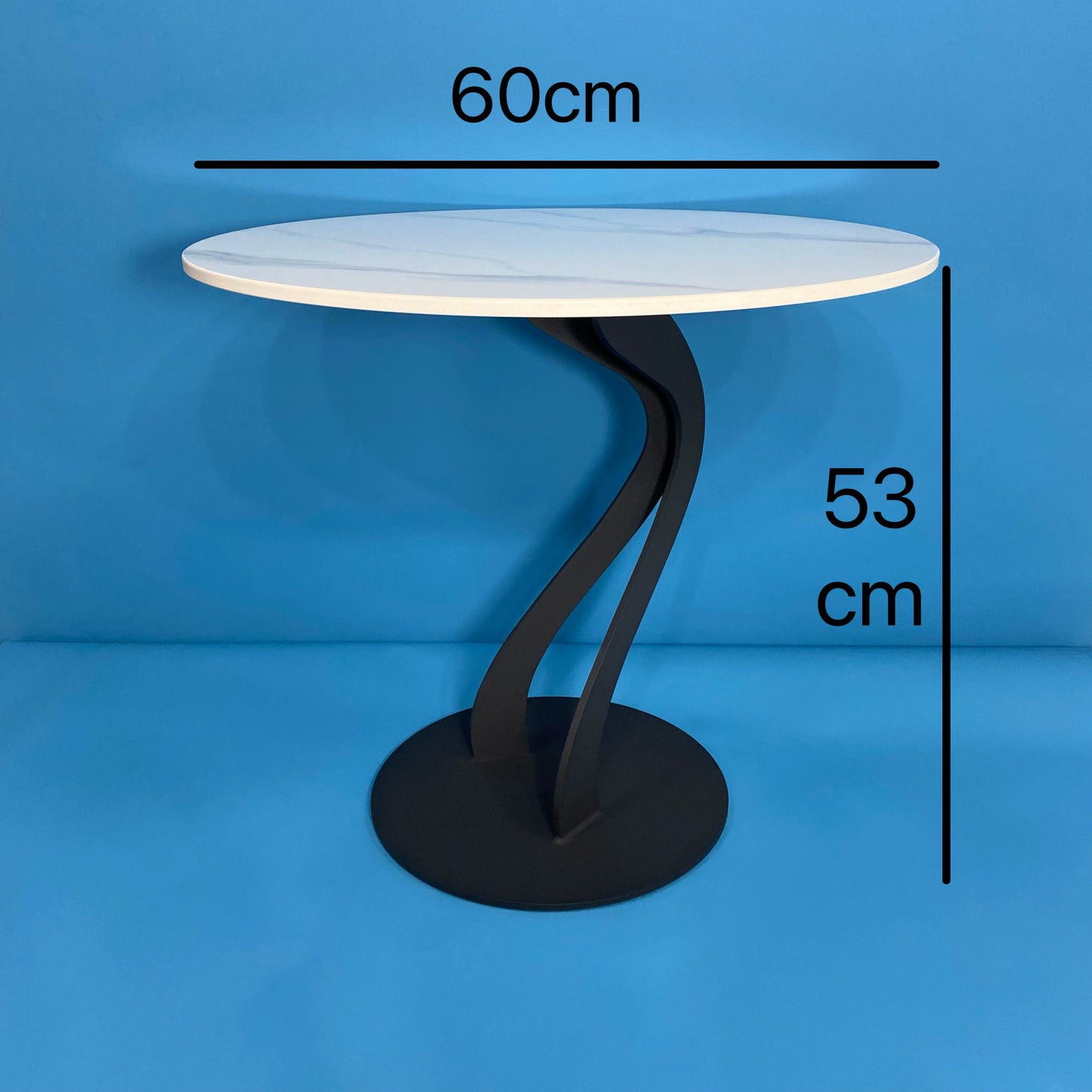 Italian light luxury corner table sofa side table creative rock slab side table balcony small round table casual simple coffee table bed sideboard