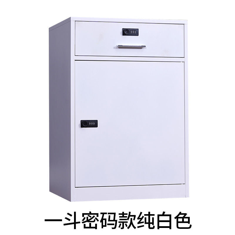 Office file cabinet, tin cabinet, low cabinet, storage cabinet, bedside table, small lock, movable cabinet, under table storage cabinet