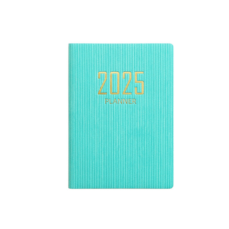 Spot 2024 English Schedule 2025 A7 Daily Planner Planner Amazon Cross Border Notebook