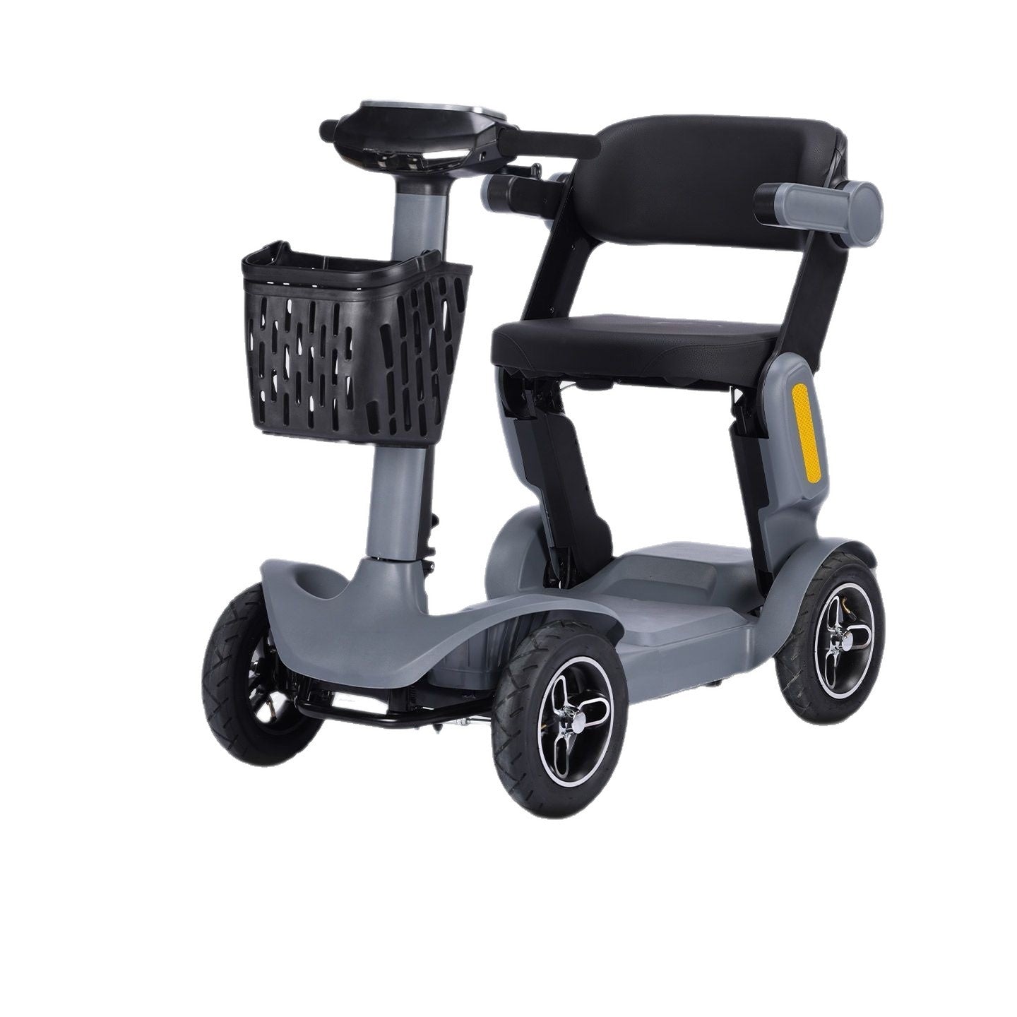 Cross-border elderly scooter disabled four-wheel intelligent special assistance household foldable leisure mobility electric vehicle