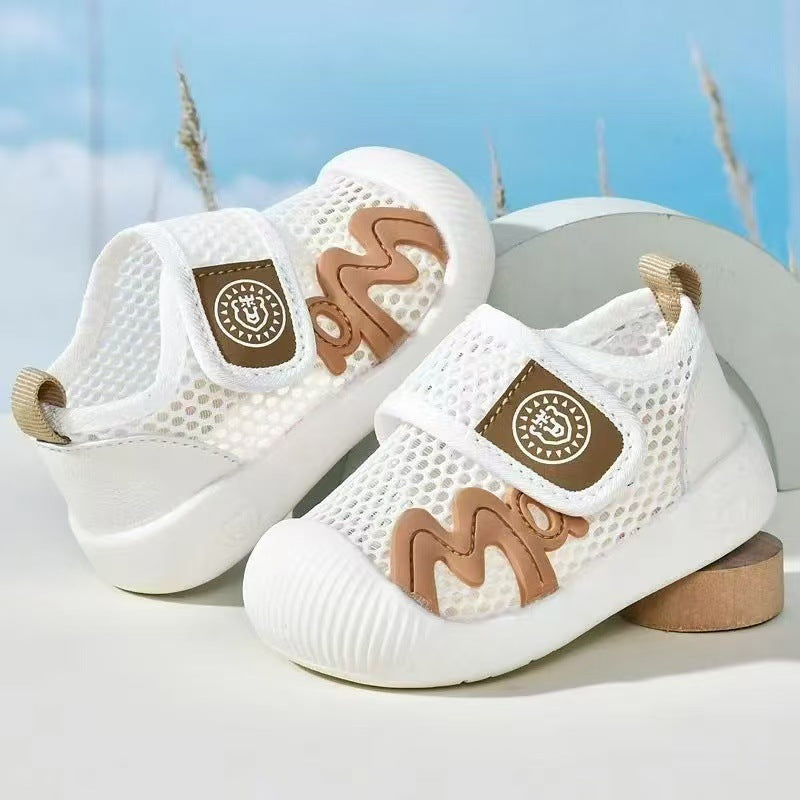 Baby sandals, summer toddler shoes, 0-3 year old baby non-slip soft sole baby net shoes, boy baby shoes in stock2