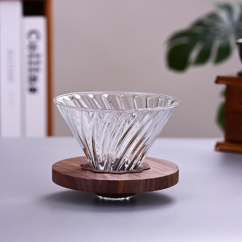 Glass Coffee Filter Sharing Pot Hand Pour Coffee Maker Set Drip Glass Filter Brewing Utensile