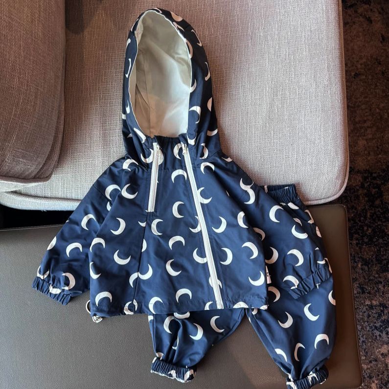 2025 New Children's Clothing Boys' Spring and Autumn Jacket Set Children's Sportswear Two-Piece Baby Spring and Autumn Jacket