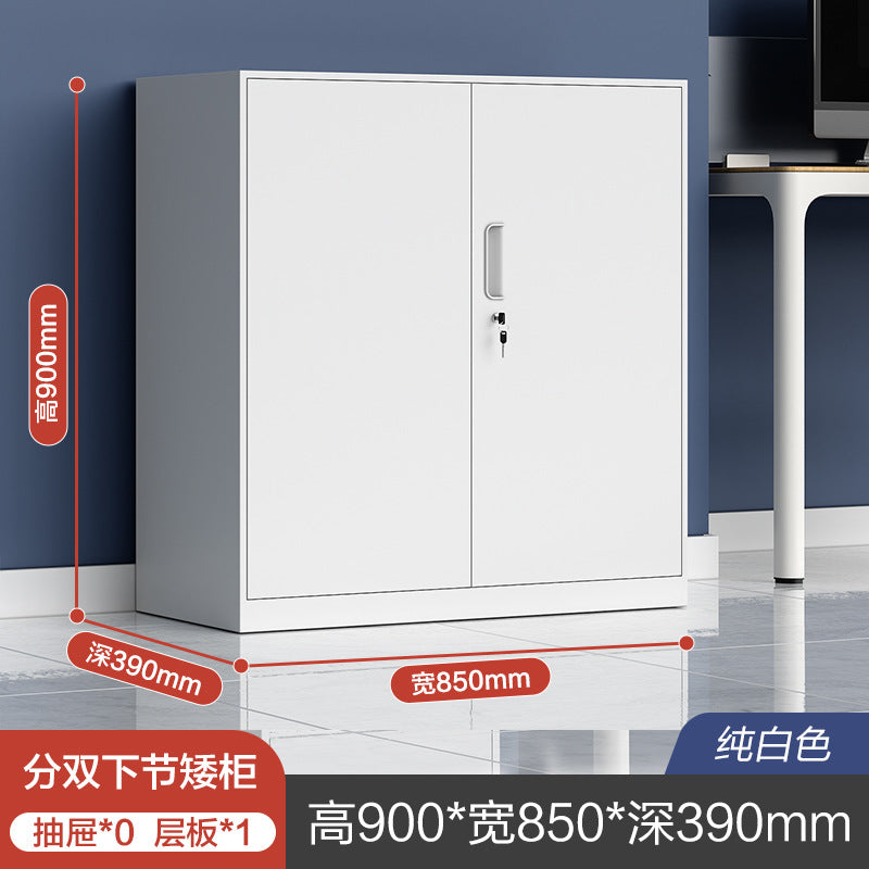 Tin filing cabinets, low cabinets, office lockers, filing cabinets, small cabinets with locks, drawers under the desk