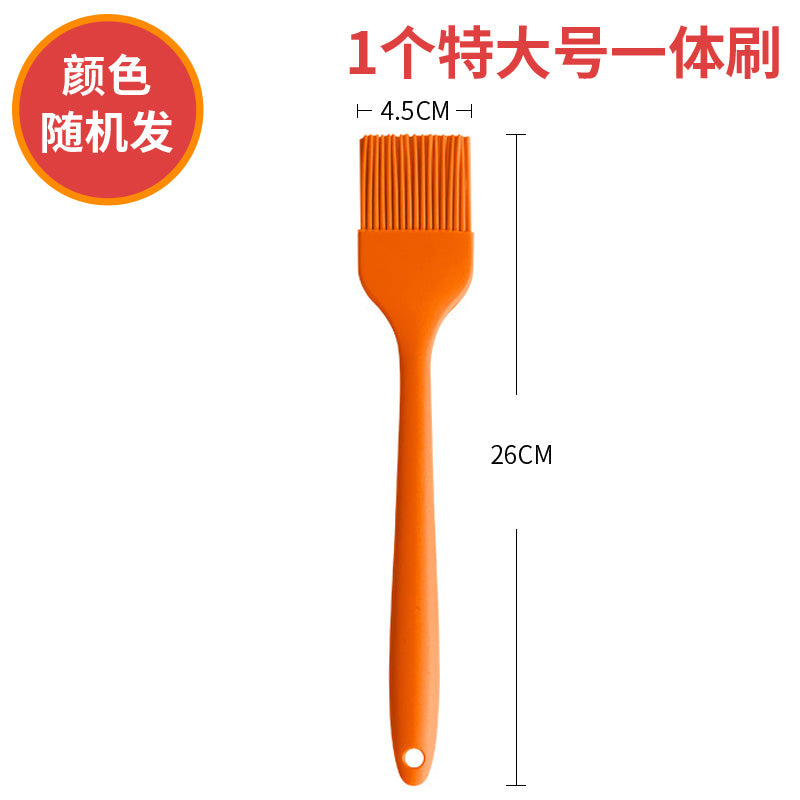 Silicone integrated oil brush