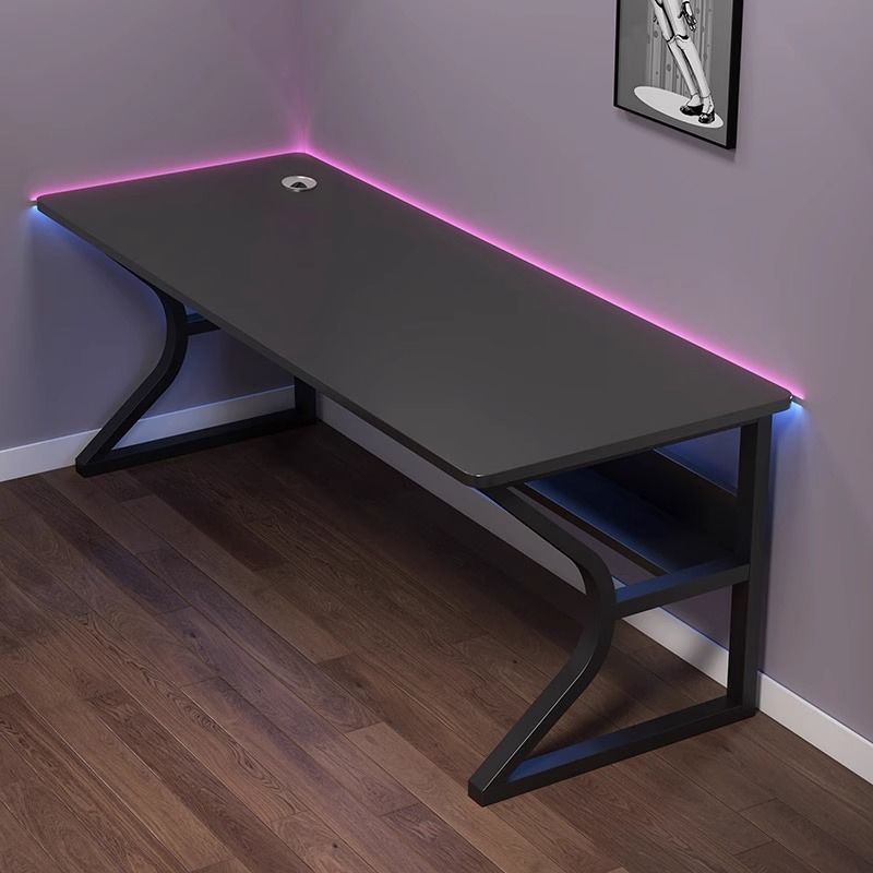 Modern Simple White Computer Desk Home Desktop Bedroom Desk Simple Gaming Desk Office Desk Workbench Table