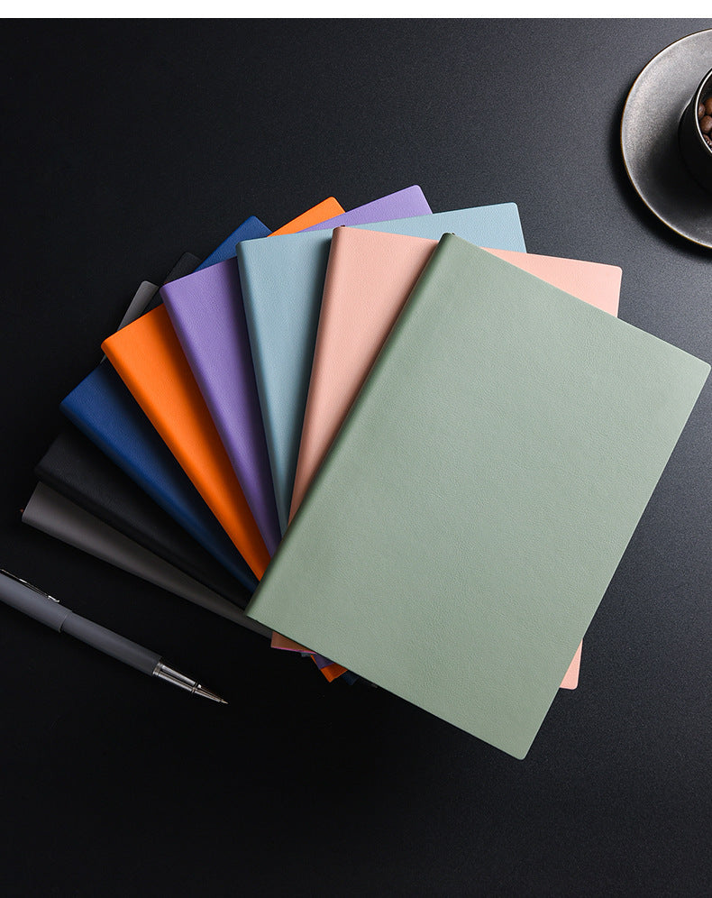 A5 notebook, work notebook, meeting notebook, notebook, notebook, B5 simple office notebook, notepad can be printed with logo