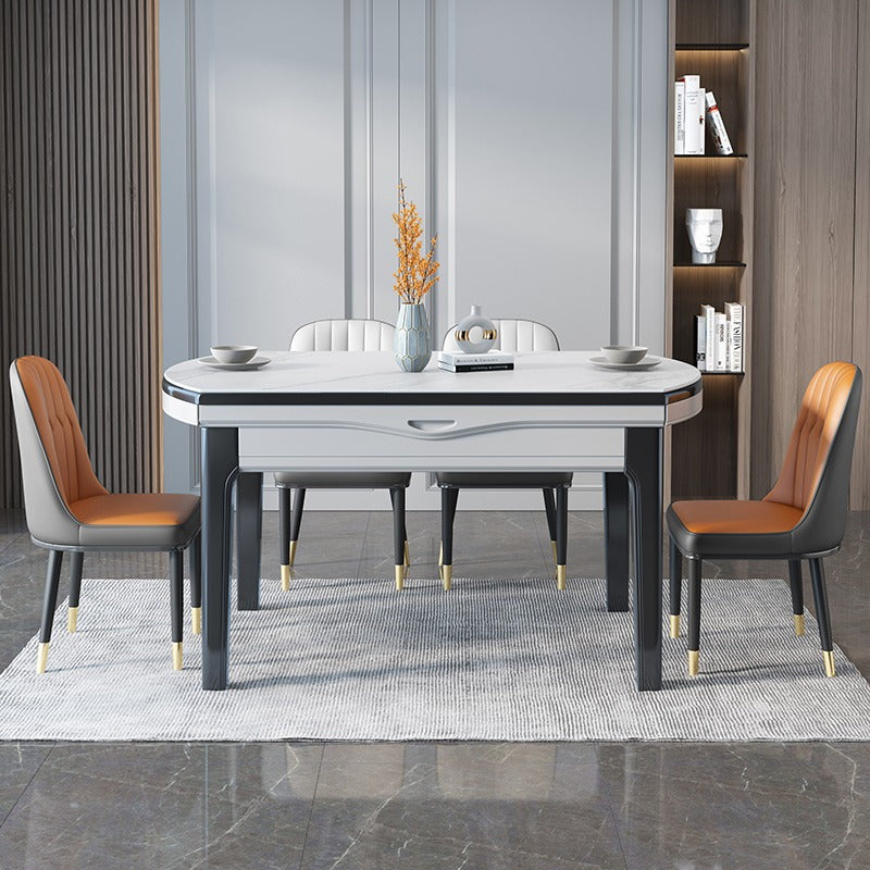 SLATE dining table and chair combination