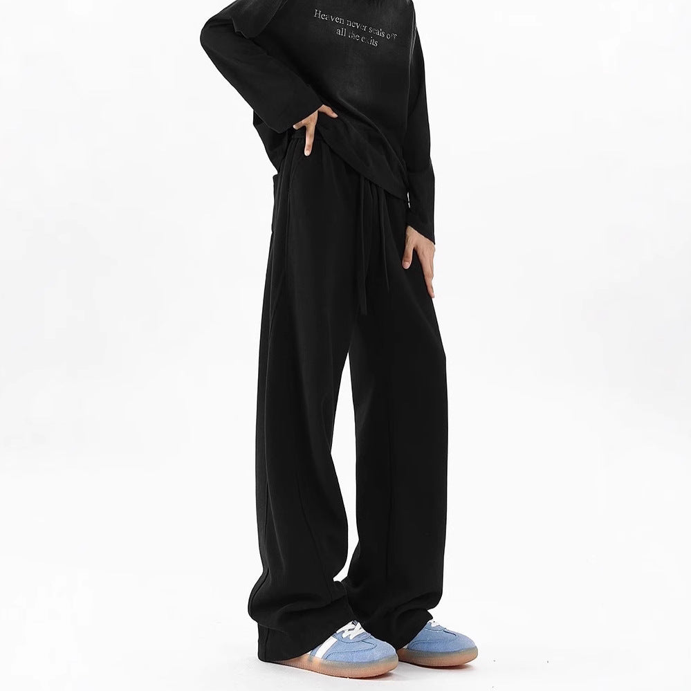 Chaolun cloth American scimitar sweatpants, men's drape, wide-leg pants, loose men's casual pants, plus-size sports men's pants